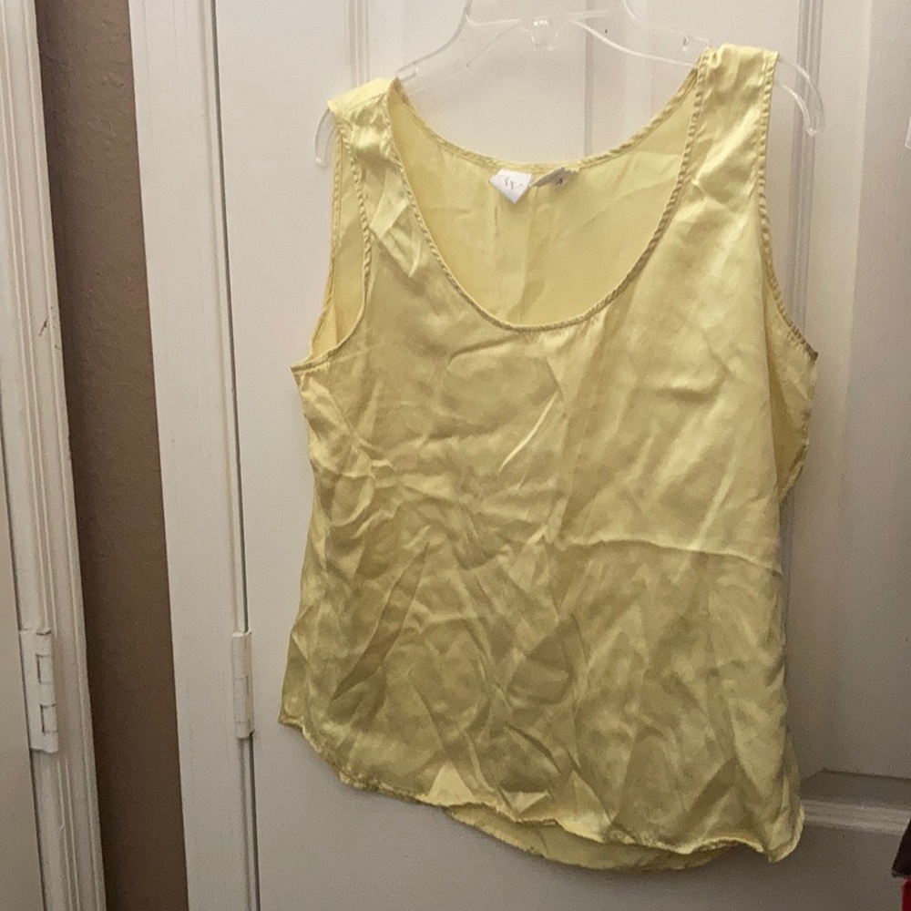 FINAL MARKDOWN CW silk tank top (M)